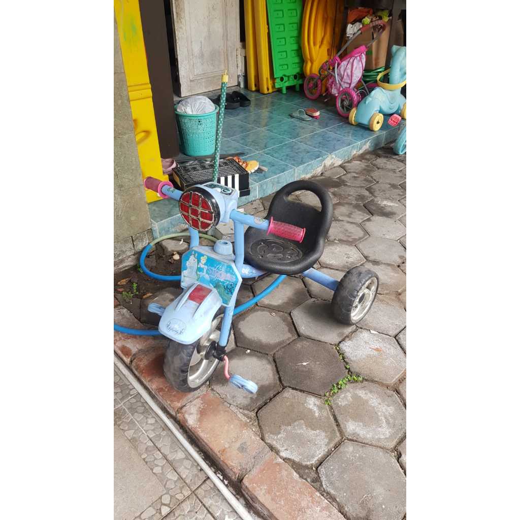 Sepeda Anak Roda 3 Gambar Princess Preloved