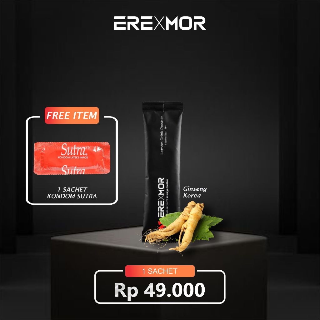 EREXMOR - Minuman Stamina Pria Teaster 1pcs