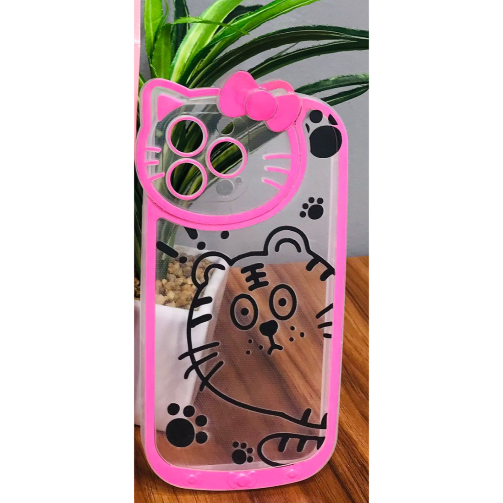 CASE 3D CUTE HELLO KITTY IPHONE 11 PRO MAX/11 PRO/11/7+/8=/7/8 DESAIN CAT NEW