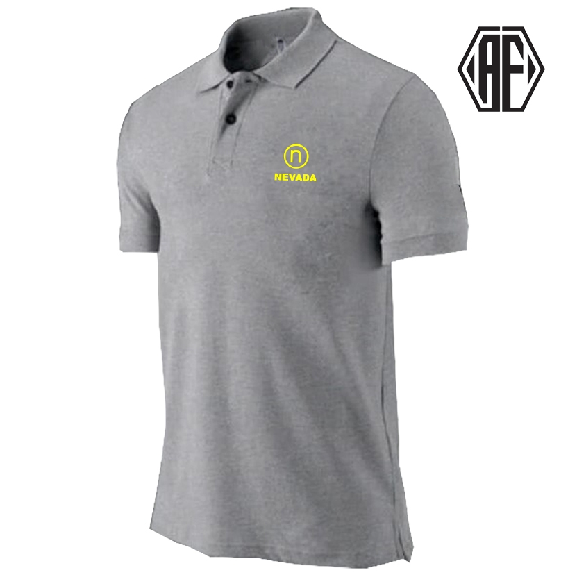 Kaos Kerah Logo Nevada 05 Motif Yellow Terlaris Gaya Masa Kini Pria Dan Wanita