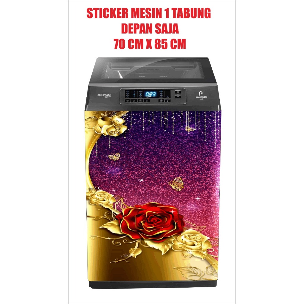 STIKER MESIN CUCI SATU TABUNG