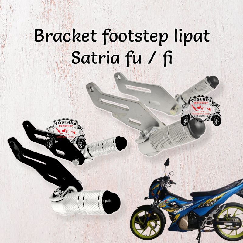 Bracket breket pustep footstep lipat underbone satria fu satria fi