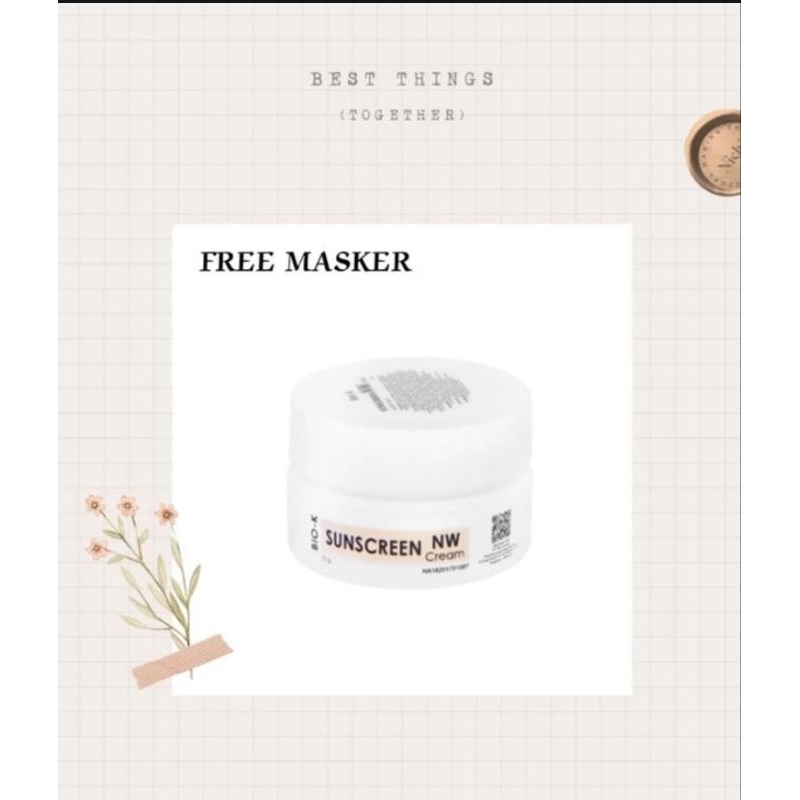 BIO KUSUMA SUNSCREAN NW - CREAM DAY SPF 50