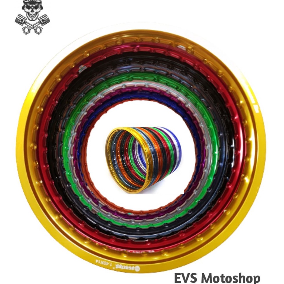 Velg Motor Scarlet Racing Original RING 18 14 16 185 215 satuan Berkualitas