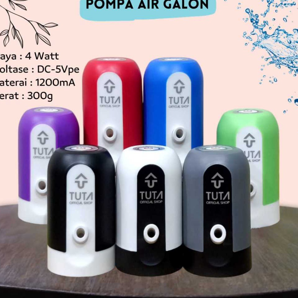 Lelebest Hydro Pompa Galon Elektrik Dispenser Air Minum Gallon