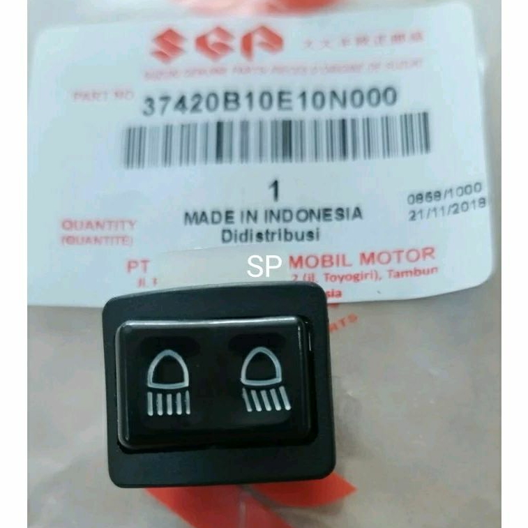 Tombol Saklar Lampu Dim Smash Nex Axelo SkyDrive Shogun Spin Supra