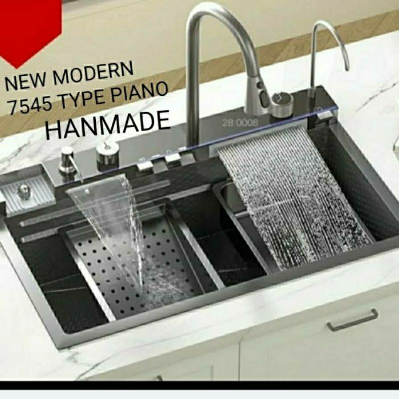 Bak Cuci Piring / 7545 7546 / Kitchen sink / washtafel / dapur bcp /washbak wasbak undermount/ Paket