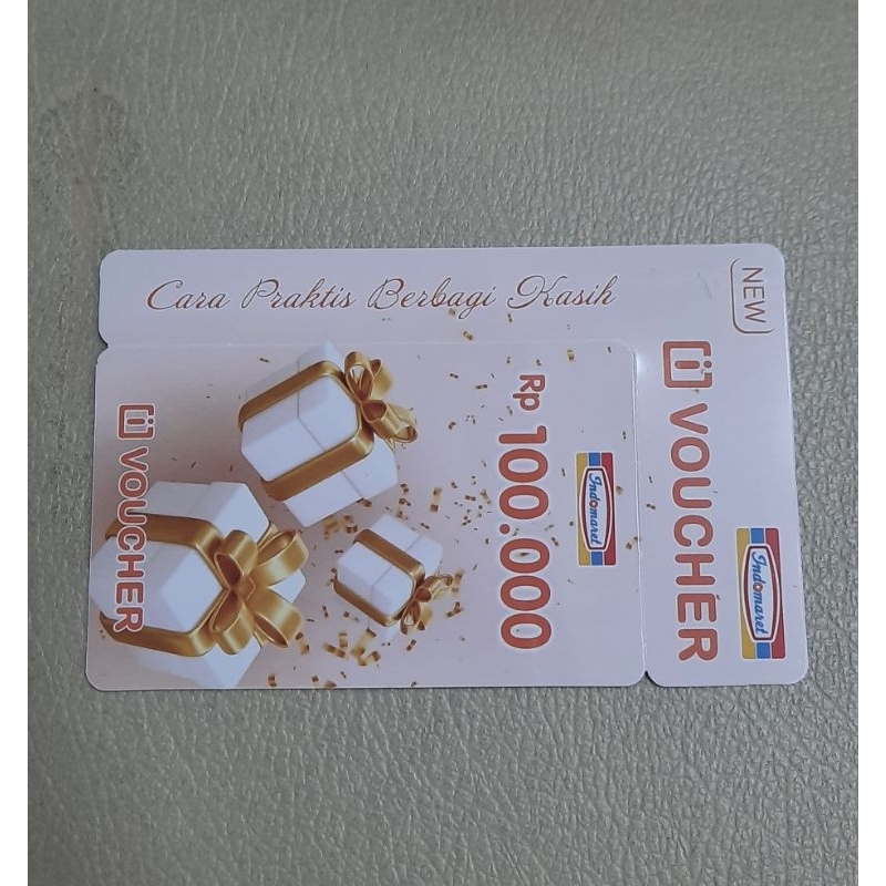 Voucher Indomaret 100 100rb 100k gift card murah