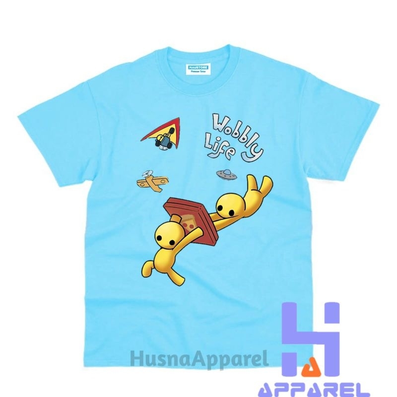 BAJU ANAK KAOS ANAK WOBBLY LIFE