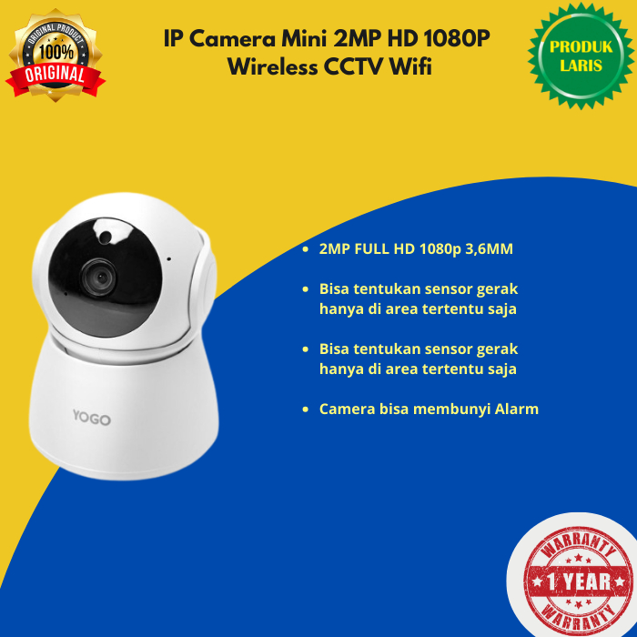 Kamera Camera Outdoor WATERPROOF CCTV V380 IP Camera Mini 2MP HD 1080P Wireless CCTV Wifi Snowman Ka