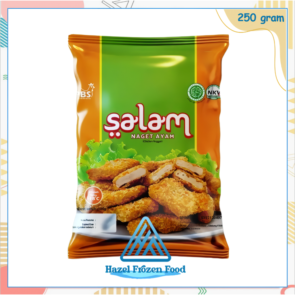 

Salam Naget Ayam 250 g Frozen Food Karawang