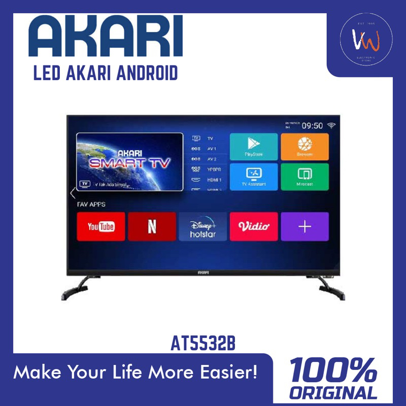 Led Akari Android 32 Inc AT-5532 / Led Akari Android / Tv Android