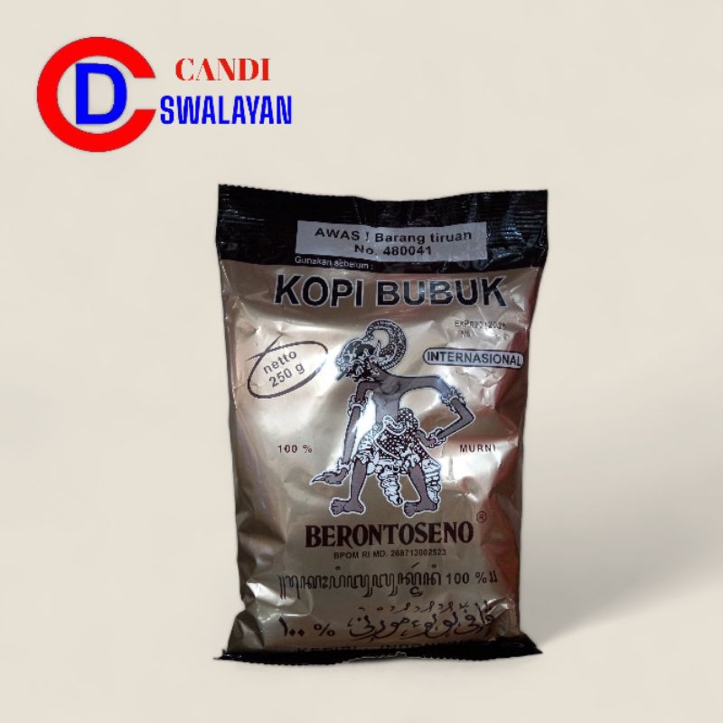 

Kopi Bubuk BERONTOSENO Internasional Pouch 250g