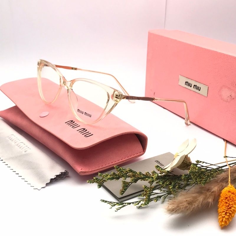 Frame Wanita Miu Miu 5012 Premiun Fullset Kacamata Wanita COD