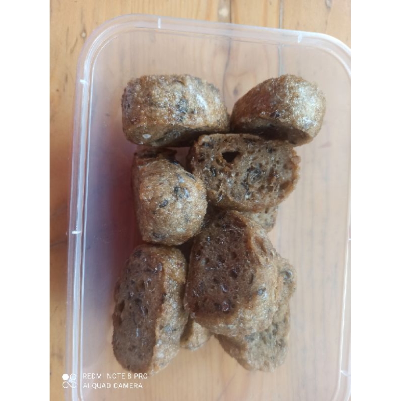 

Pempek Lenjer hitam siap santap 10pcs