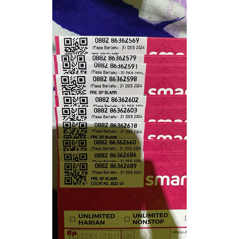 Perdana Smartfren 12 digit