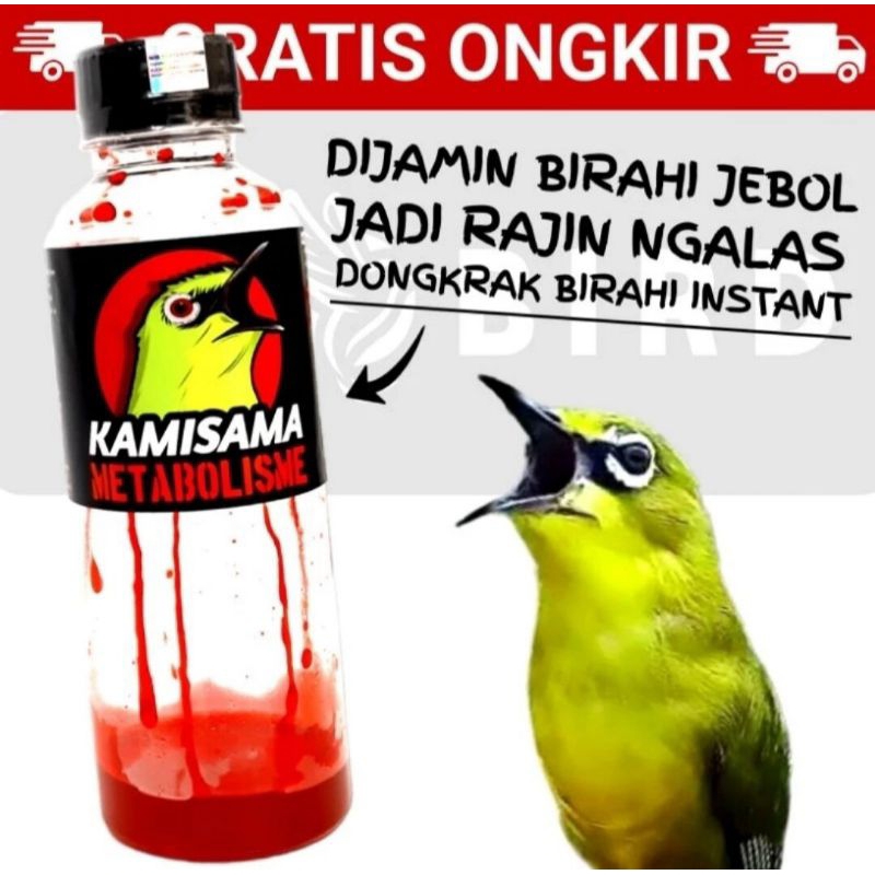 Kamisama Metabolisme Vitamin Doping Burung Pleci