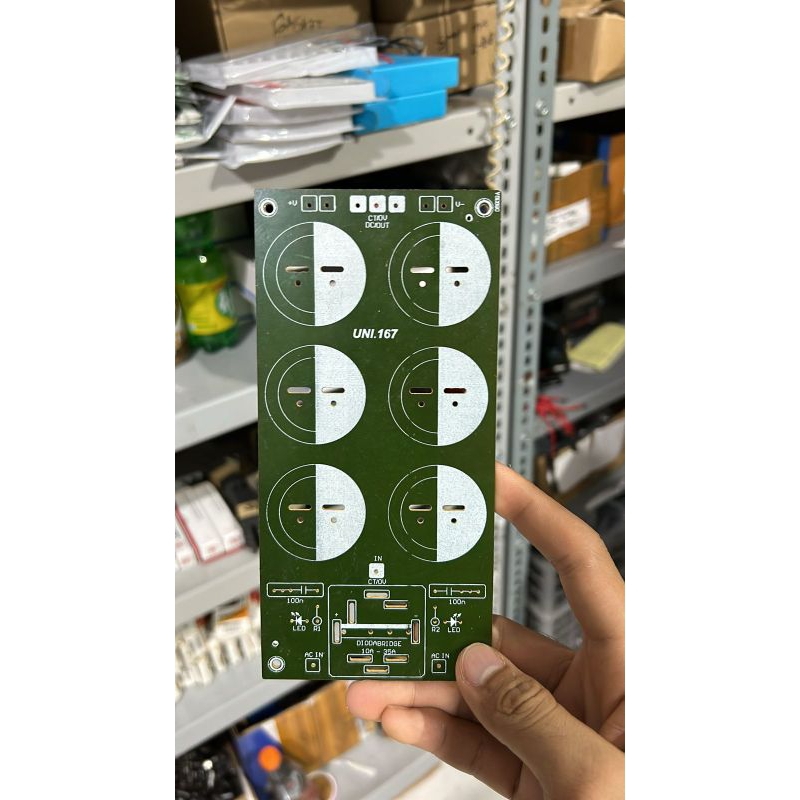 PCB Elco power 6 elco / PCB psu 6 elco / Pcb capasitor 6pcs Power bank
