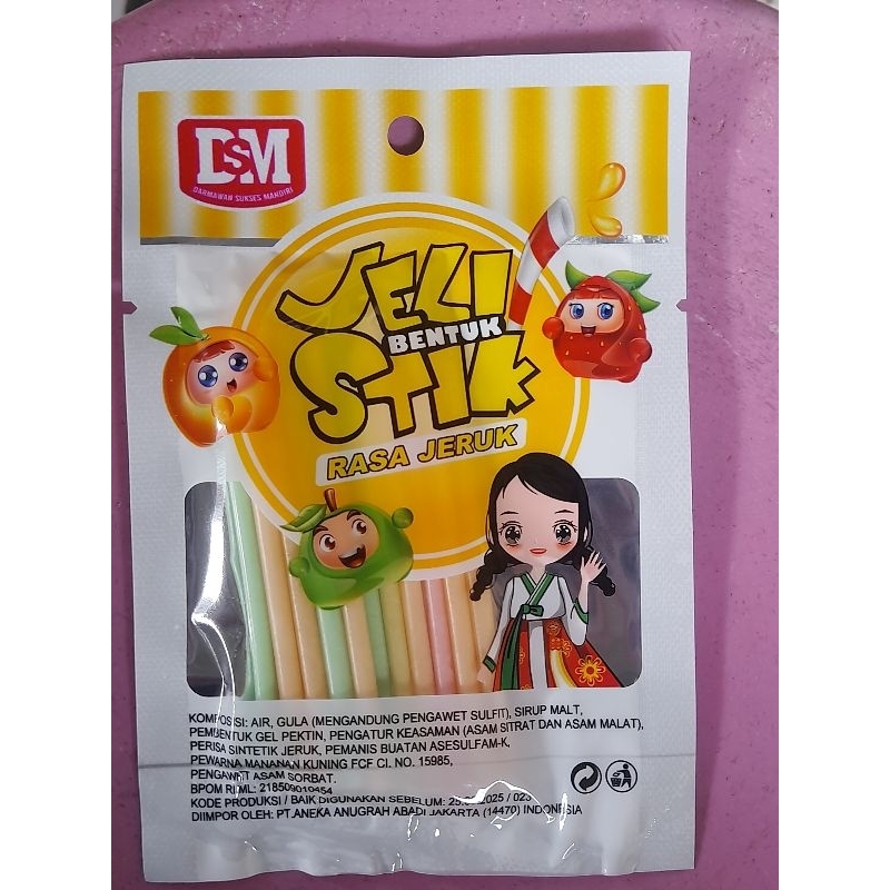 Permen jelly stik