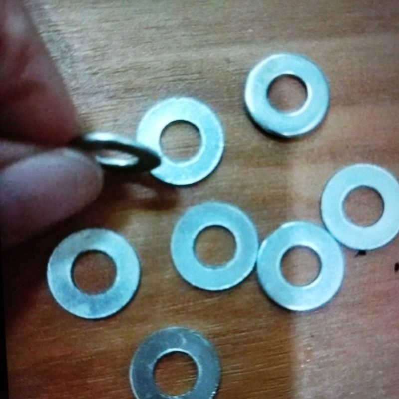 RING PLAT M5 GALVANIS 100 PCS 5MM
