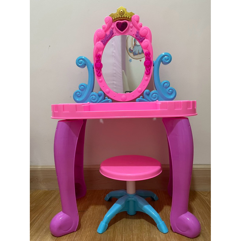 •PRELOVED• Meja Rias Anak Termasuk Kursi / Mainan Salon Anak