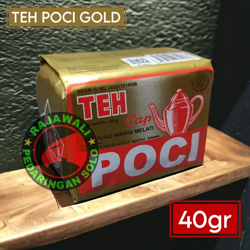 

TEH POCI GOLD ECERAN 40gr TEH GINASTEL TEH JUMBO TEH SOLO