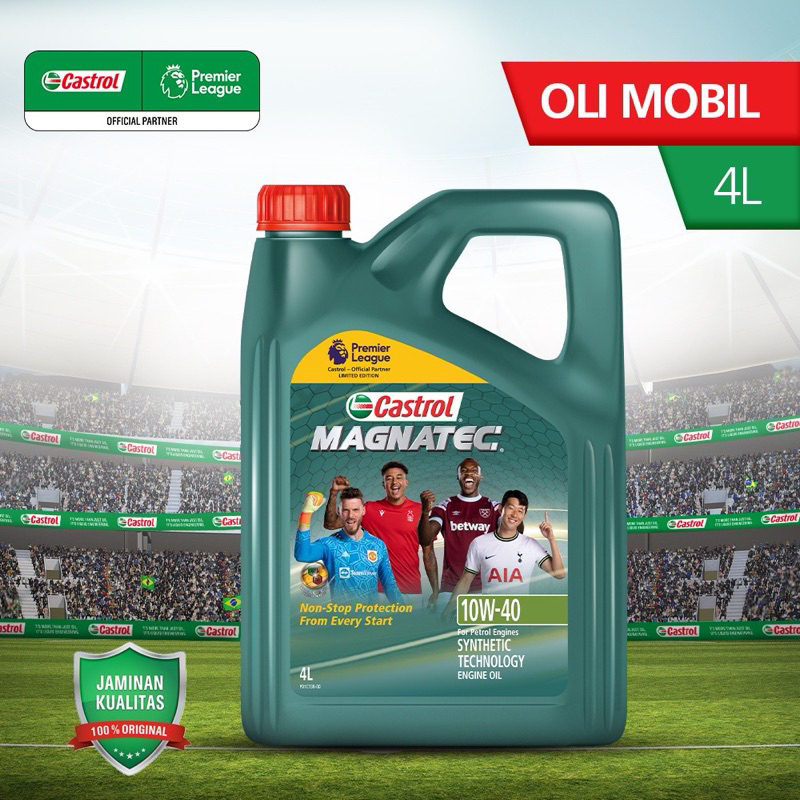 OLI CASTROL MAGNATEC SAE 10W-40 4 LITER ORIGINAL
