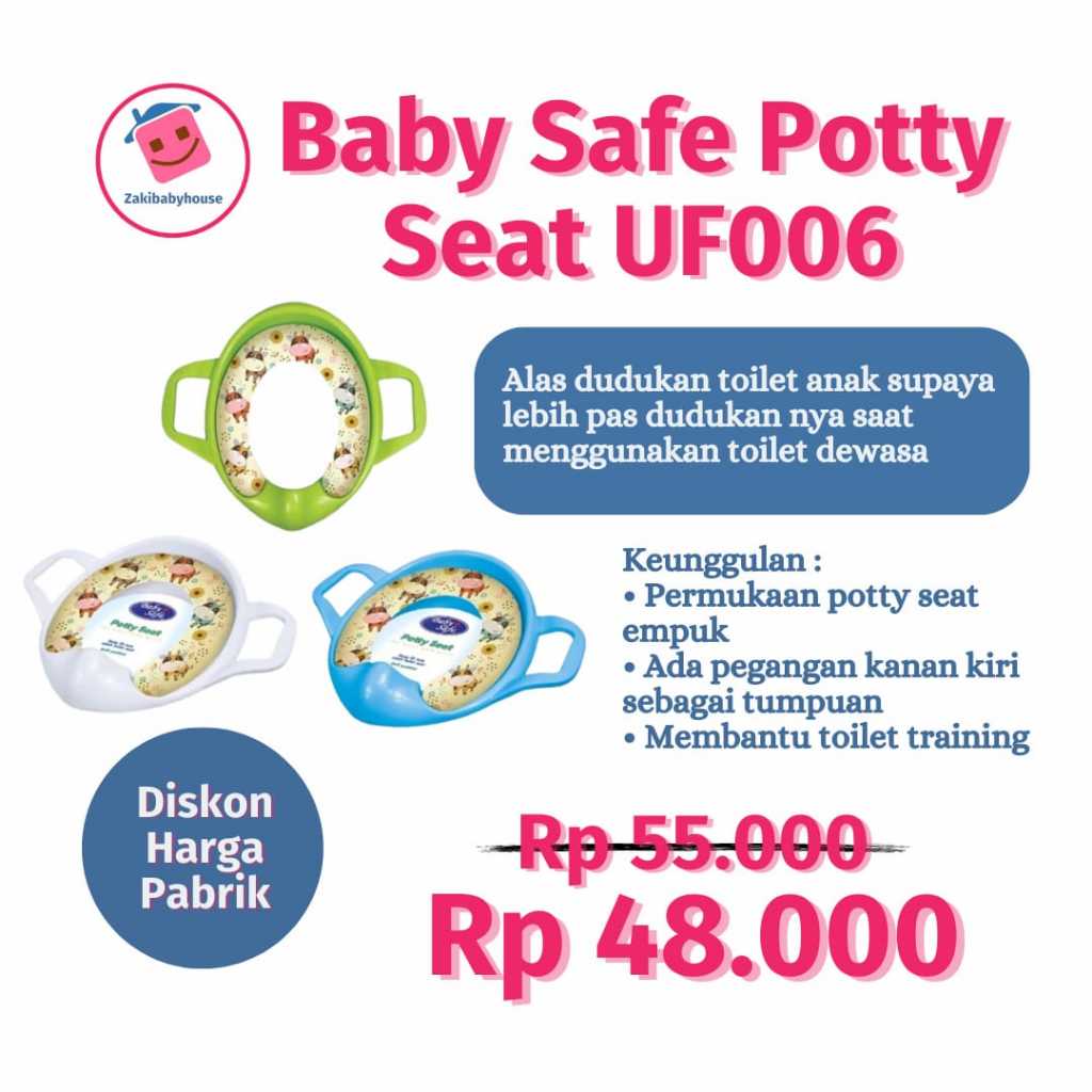 Baby Safe Alas Dudukan Toilet Anak Potty Seat UF006