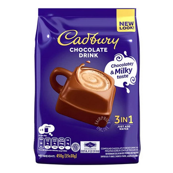 

PROMO CHRISSMAST // Cadbury Hot Chocolate 3 In 1 Minuman Bubuk 15 Sachet X 30gr