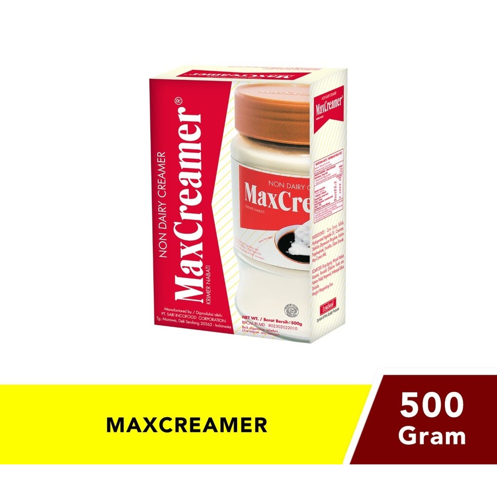 

MAX CREAMER 500gr Refill