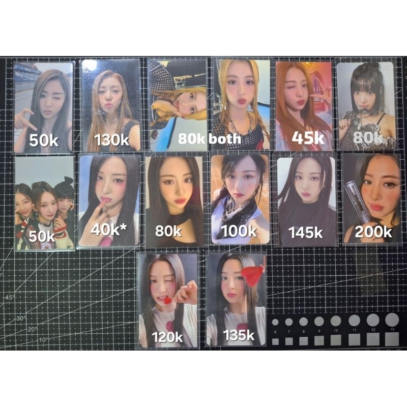 LE SSERAFIM HUH YUNJIN PHOTOCARD