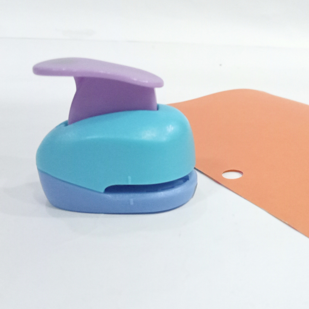 

pembolong kertas besar satu lubang 3/8 inch - 1 cm murah pelubang perforator karton 1 lubang craft kerajinan tangan