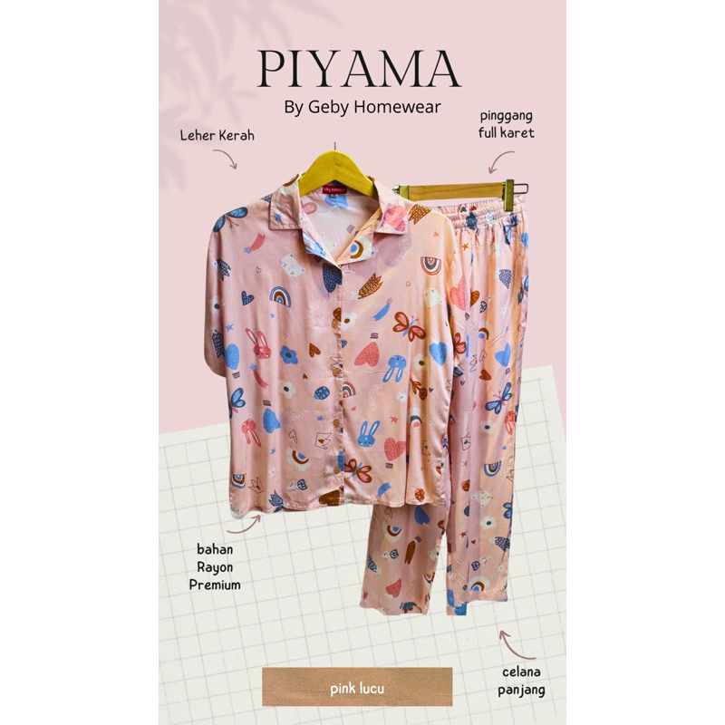 BAJU TIDUR LD 140/PIYAMA XXXL/BAJU TIDUR JUMBO/BAJU TIDUR BIG SIZE