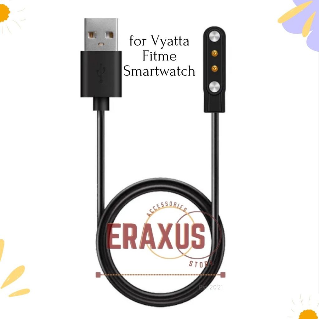 [Eraxus] Kabel Charger Model LS02 Charging Vyatta Fitme Young One Evo / Vyatta Fitme Soul Pro X 3 X3