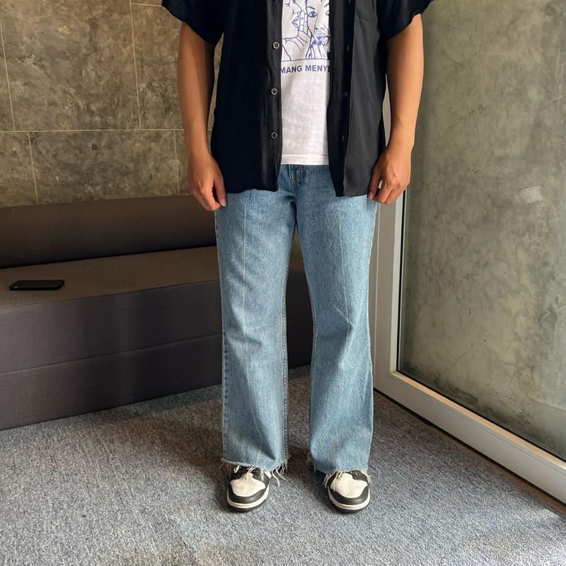 LVS Lot.517 2000s Bootcut Blue Jeans