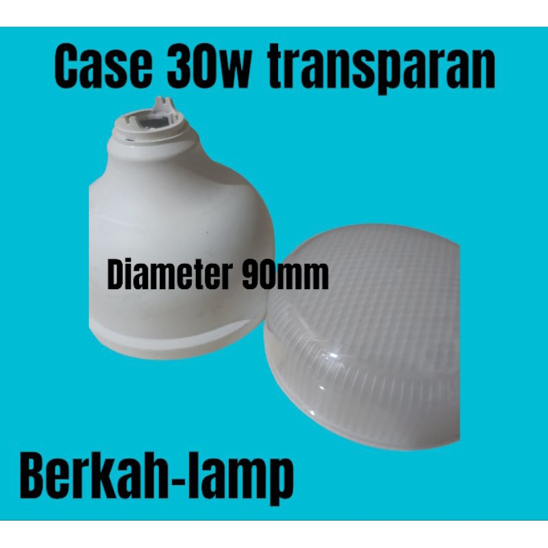 CASING LAMPU LED TRANSPARAN