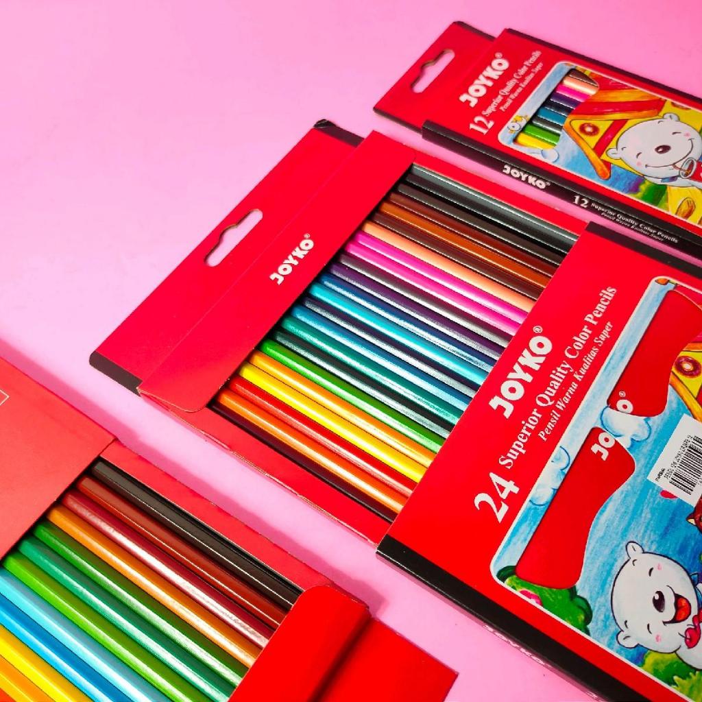 

Pensil Warna Joyko 12 Dan 24 Warna