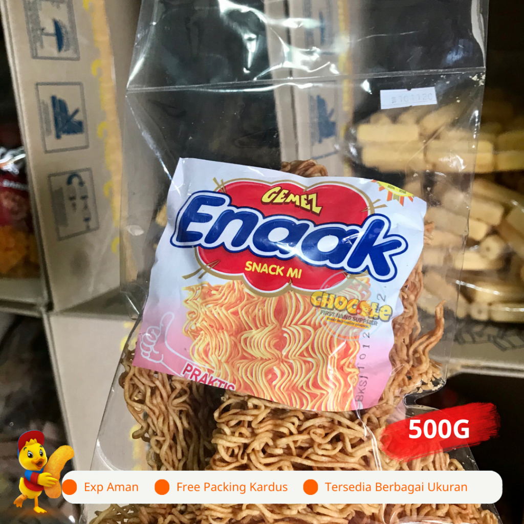 

PROMO 2.2 MIE ENAAK GEMEZ 500G || PUSAT GROSIR SNACK & COKLAT KILOAN ORIGINAL || SNACK INDOFOOD