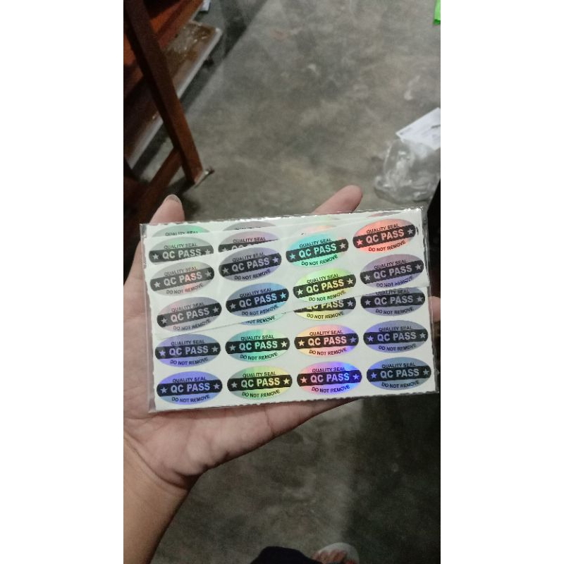 

stiker hologram