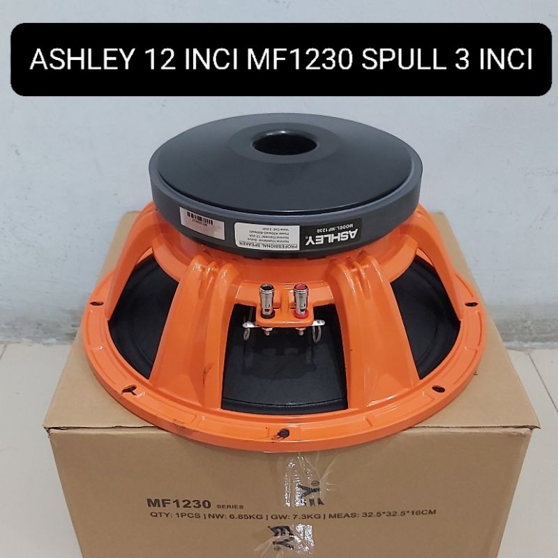 ASHLEY Speaker 12 Inci MF1230 Series Spull 3 Inci 800 Watt