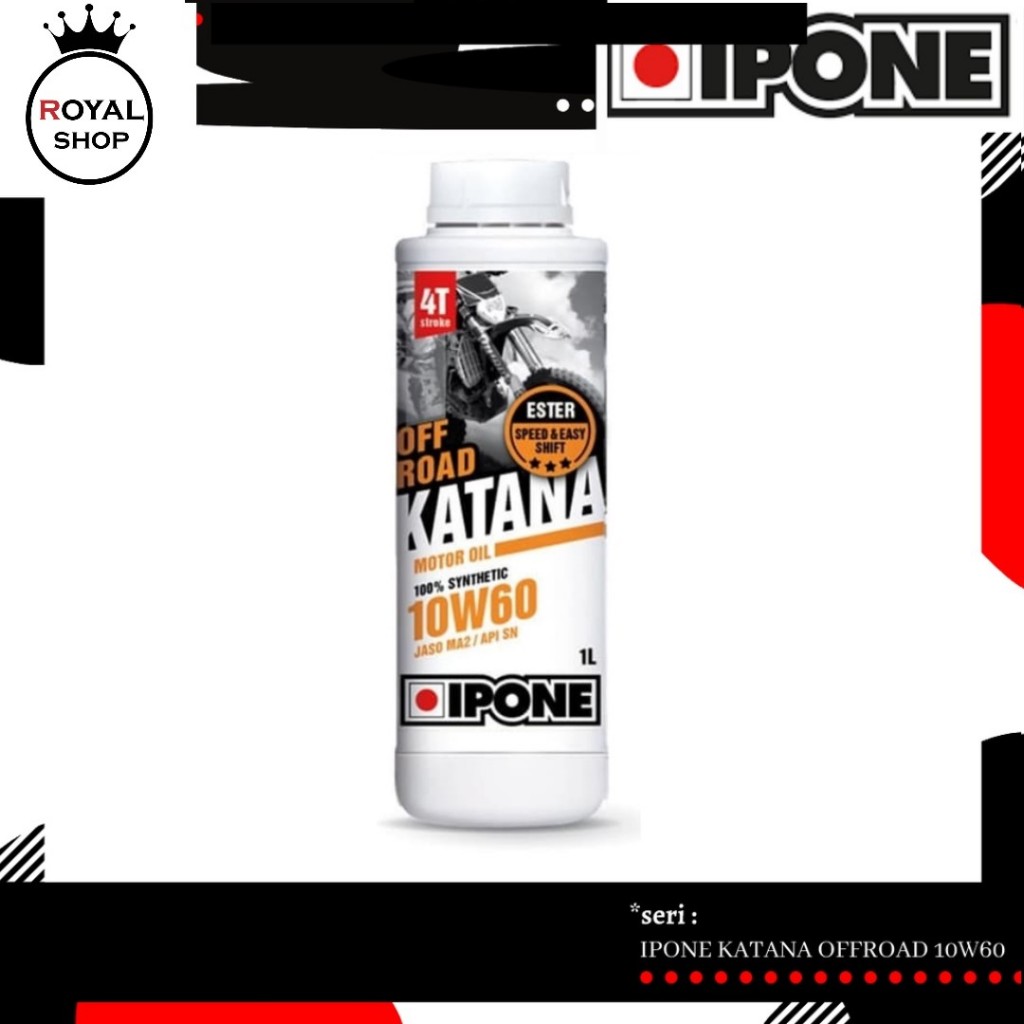 oli ipone katana offroad 10w60