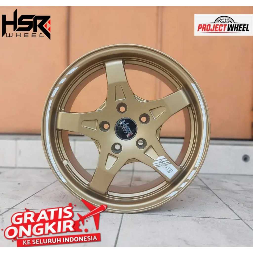 Promo Velg Hsr Pente Ring 16 Lobang 5x114,3 Et 42 Smbrz