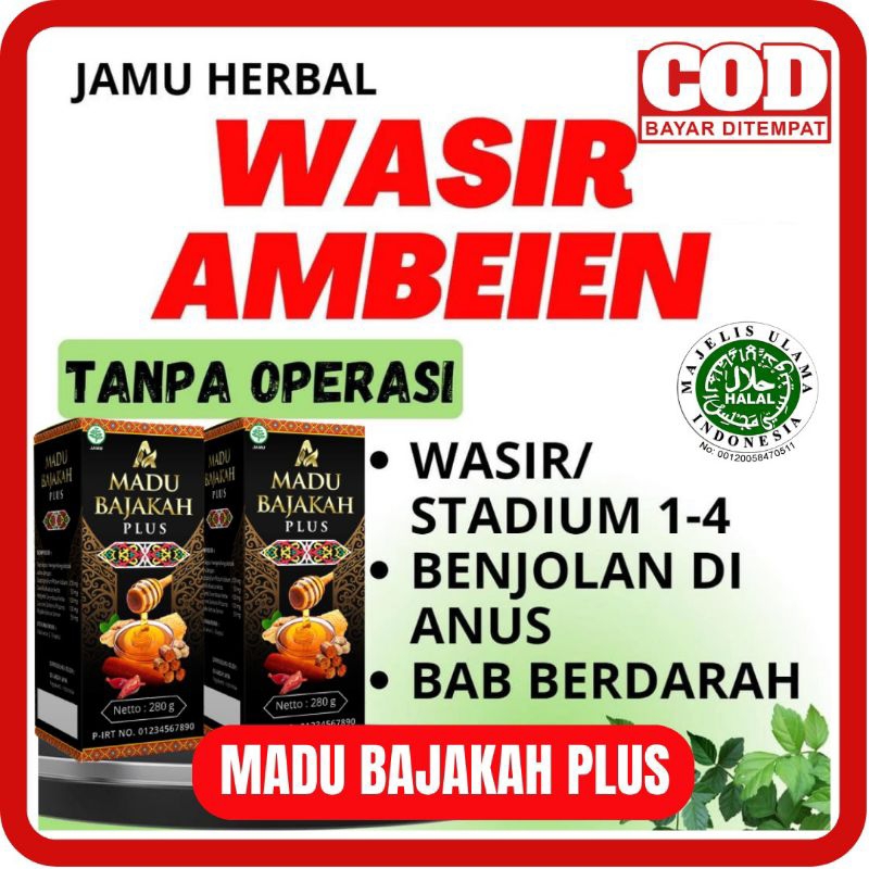 

Madu BAJAKAH PLUS ABABIL 280gr - Madu BAJAKAH ABABIL Atasi Wasir Ambeyen Ambeien Benjolan Tumor Kanker & Miom