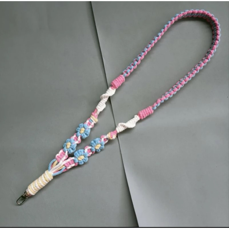 Macrame Lanyard ID Card