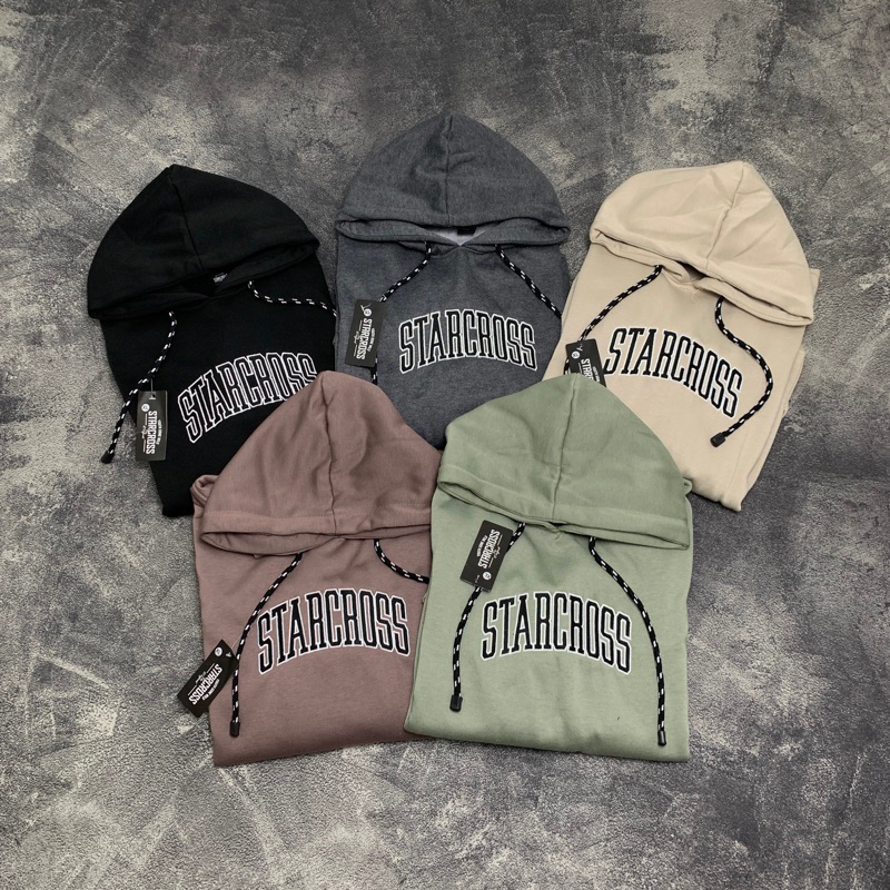 HOODIE PRIA WANITA JUMPER MOTIF STARCROSS COD BAYAR DITEMPAT