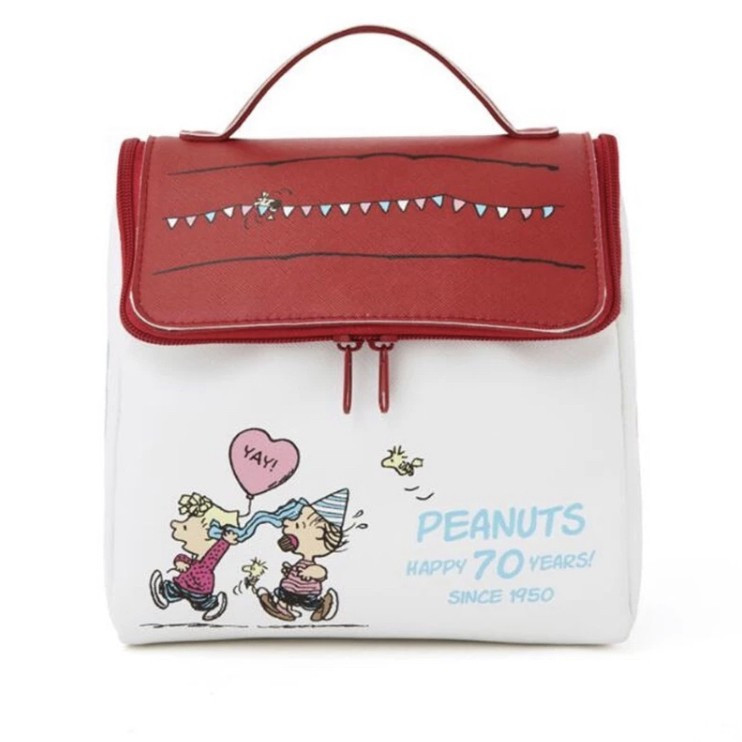 Snoopy Peanuts Strorage bag | tas bekal model rumah snoopy