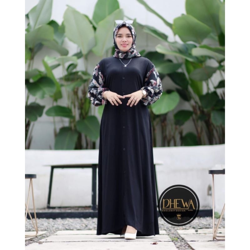 SET DRESS KERUDUNG by DHEWA STYLE