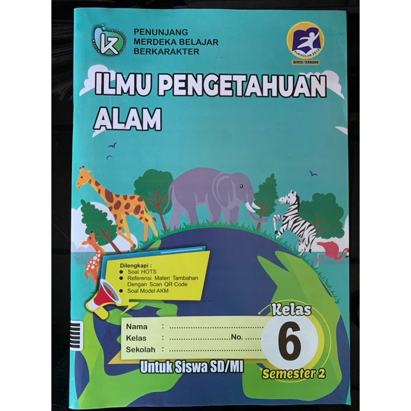 

Buku Belajar Ilmu Pengetahuan Alam Semester 2