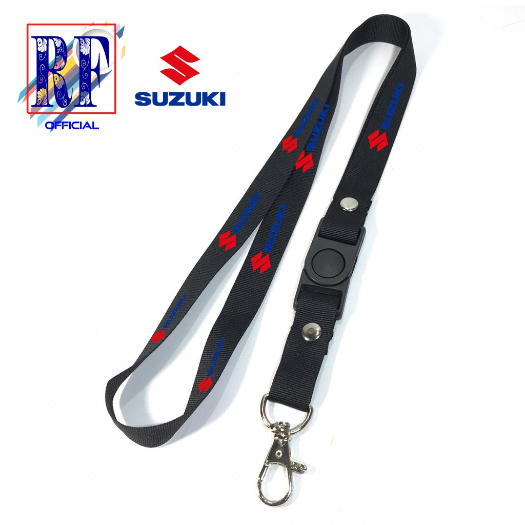 

TALI LANYARD SUZUKIGANTUNGAN KUNCI/GANTUNGAN ID CARD/GANTUNGAN HP/GANTUNGAN FLASHDISK