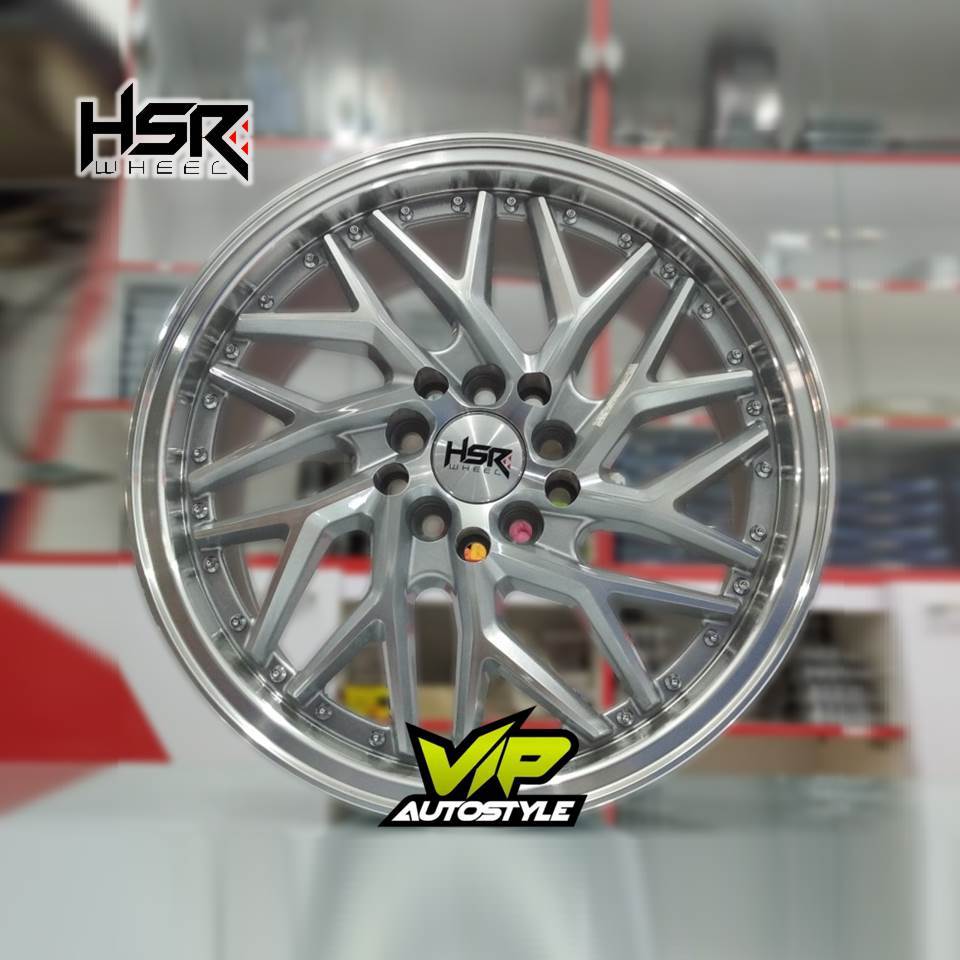 Velg Racing Ertiga, Innova, Xpander, Grand max, Civic, Terios rush - HSR Sepulu R16 Silver